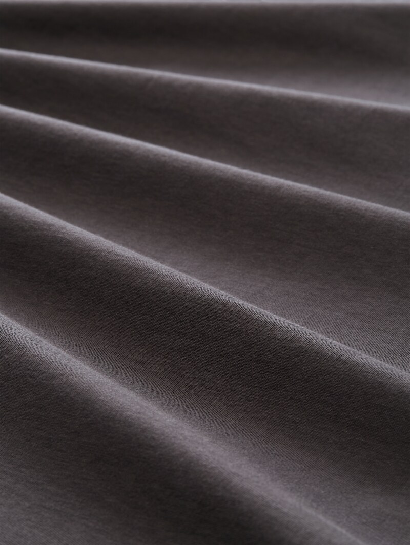 Tom Tailor T-Shirt mit Logo-Print - Tarmac Grey