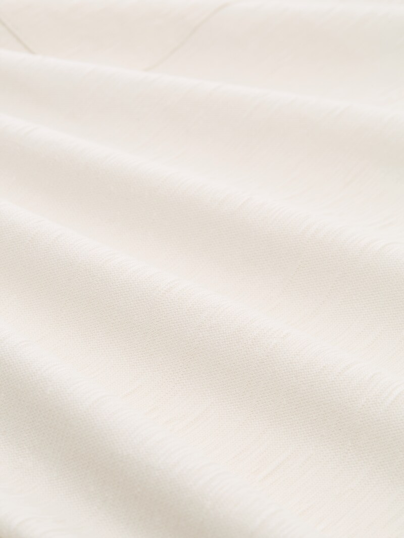 Tom Tailor T-Shirt mit Brusttasche - Gardenia White