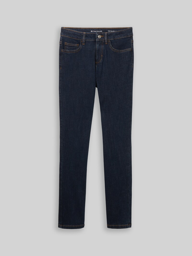 Tom Tailor TTALEXA STRAIGHT Jeans - Clean Rinsed Blue Denim