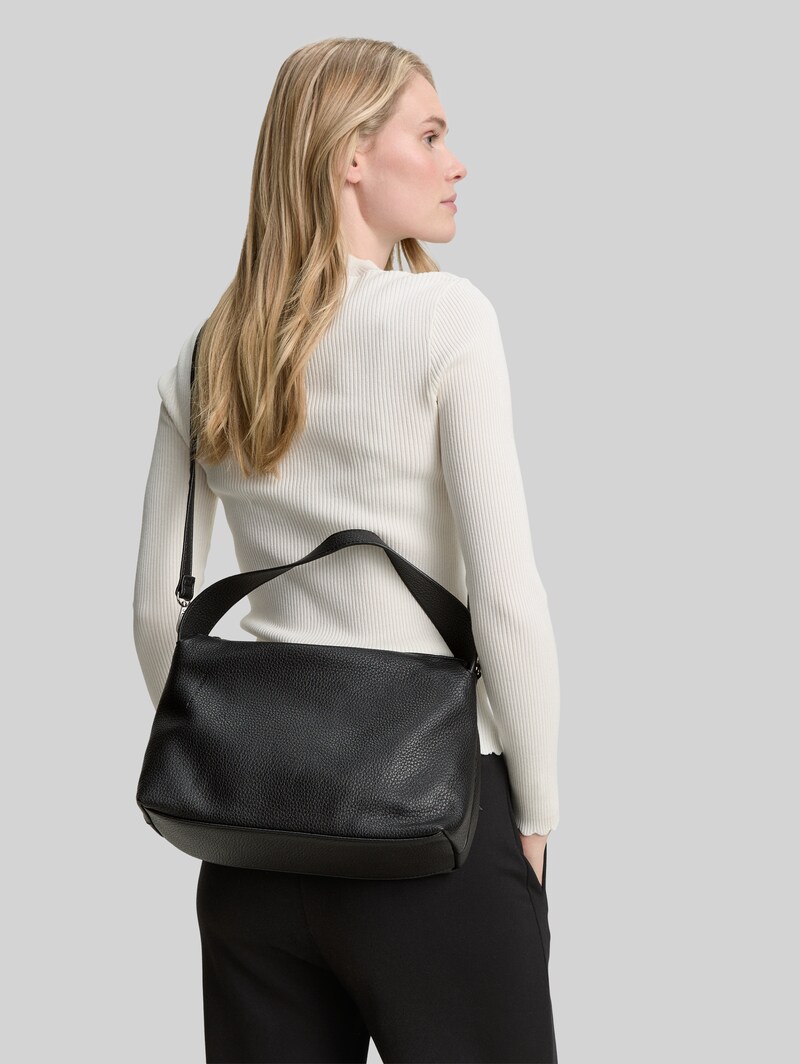 Tom Tailor TTLISSI Umhängetasche mit dezenter Logo-Prägung - Schwarz / Black