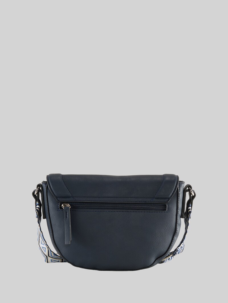 Tom Tailor TTNANI Umhängetasche mit gemustertem Webriemen - Dark Blue