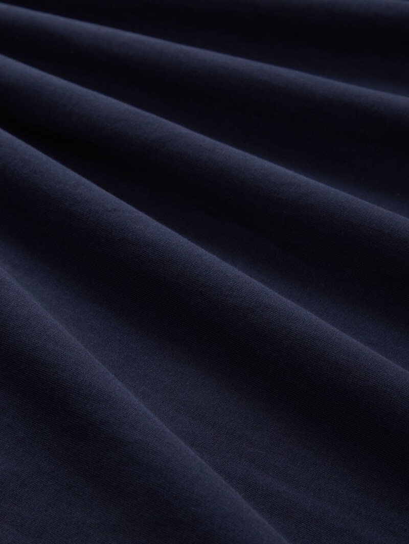 Tom Tailor T-Shirt mit Print - Sky Captain Blue
