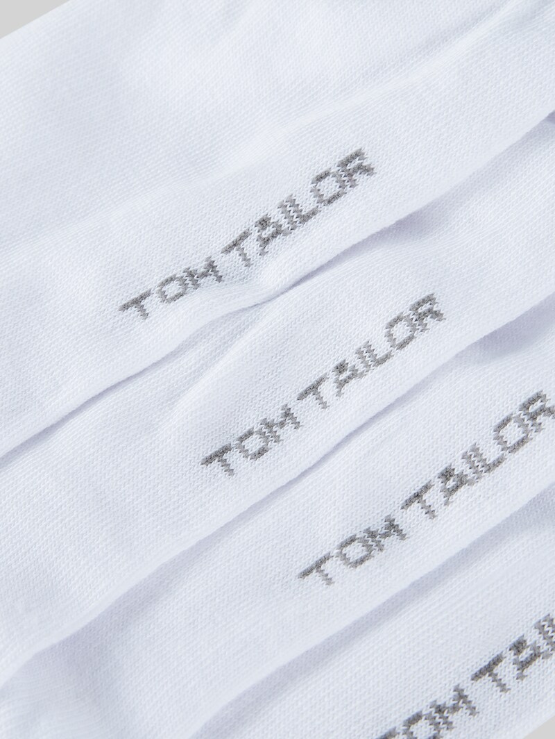 Tom Tailor Sneakersocken im 4er-Pack - White Tom Tailor Sneakersocken im 4er-Pack - White