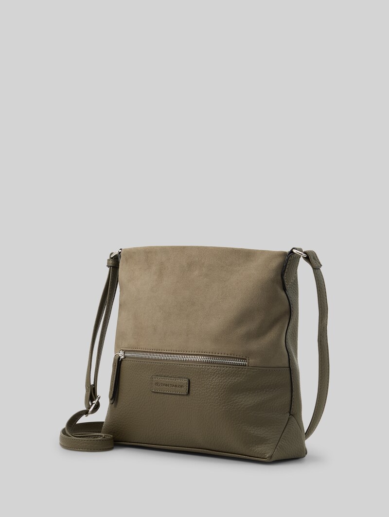 Tom Tailor TTGIA M Umhängetasche aus Lederimitat - Mixed Khaki