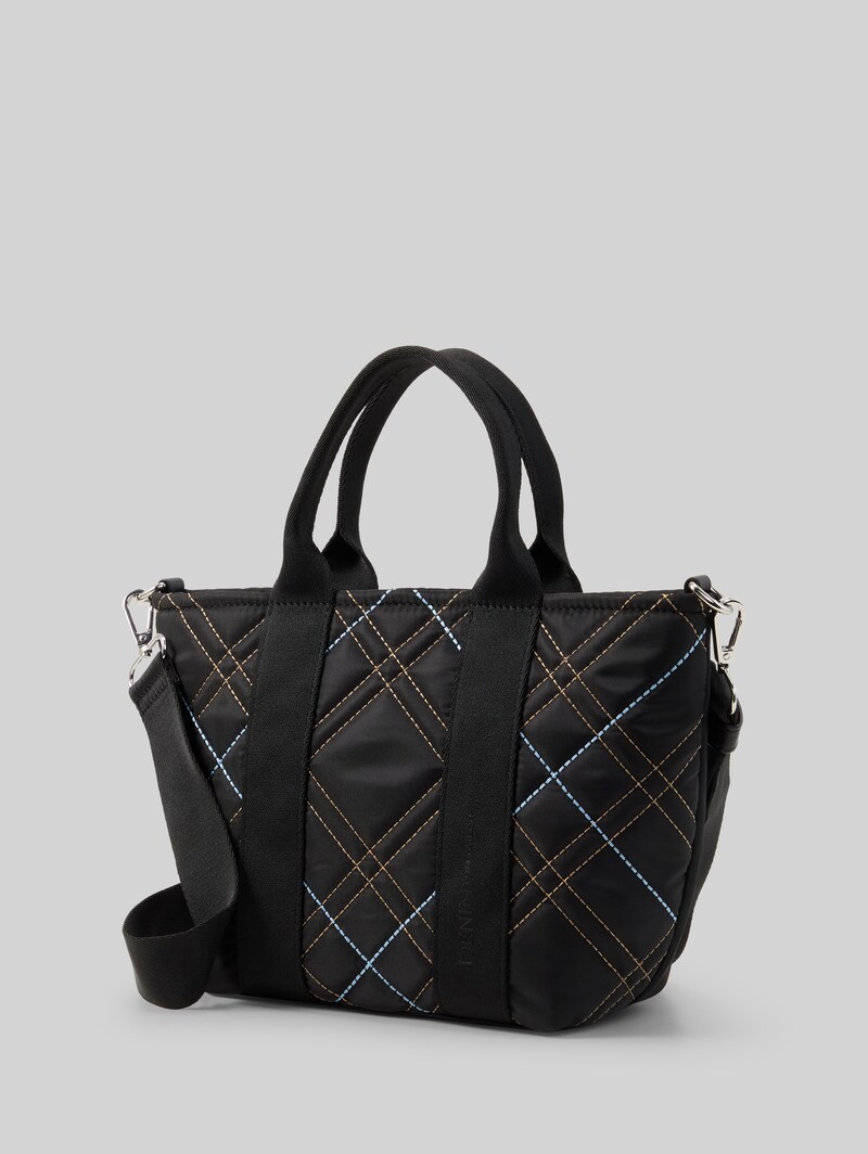 Tom Tailor TTAMINTA M Shopper mit Karomuster - Schwarz / Black