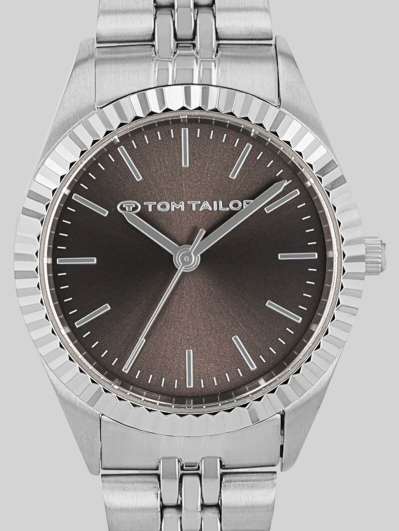 Tom Tailor Armbanduhr aus Edelstahl silber mit 31mm - Silver