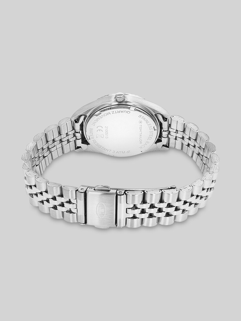 Tom Tailor Armbanduhr aus Edelstahl silber mit 31mm - Silver
