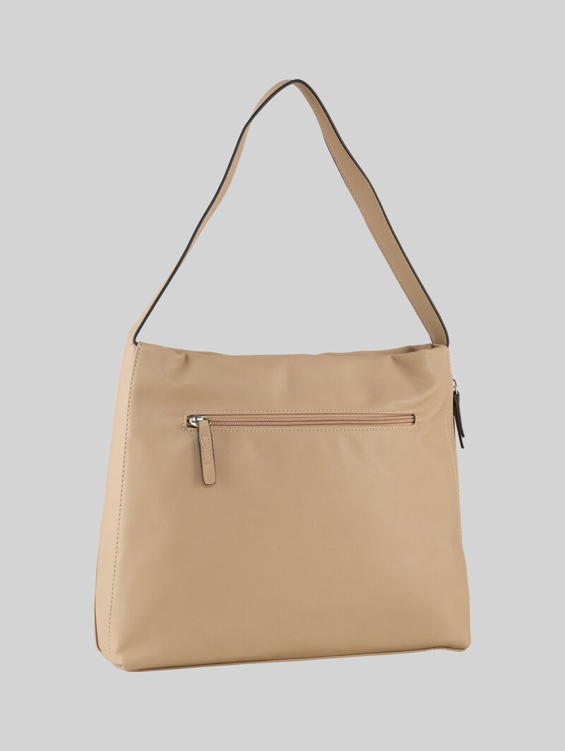 Tom Tailor TTYUMA M Beuteltasche mit Logo-Prägung - Taupe / Taupe