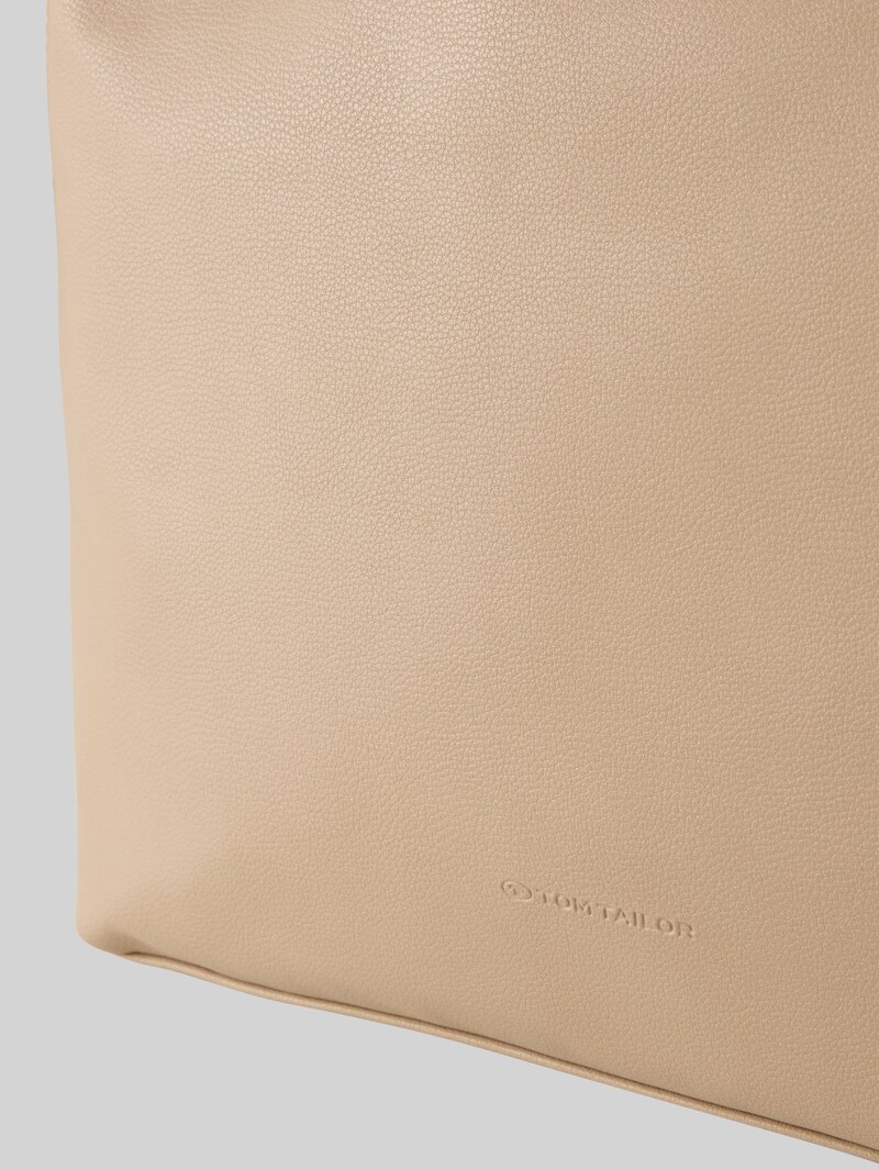 Tom Tailor TTYUMA M Beuteltasche mit Logo-Prägung - Taupe / Taupe