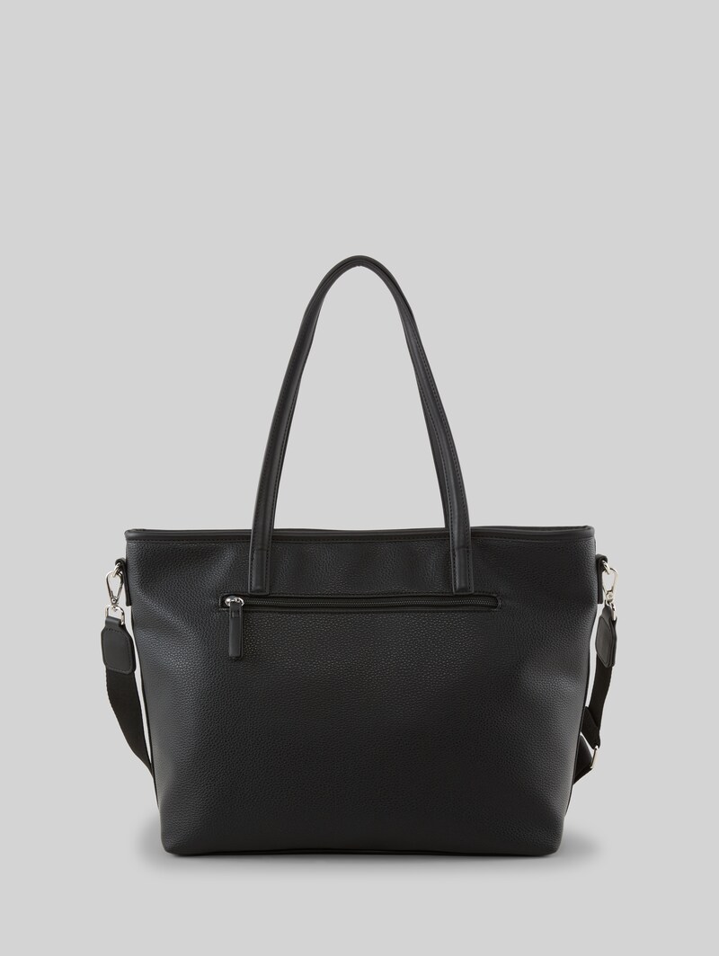Tom Tailor TTJAMILA L Shopper mit 2-in-1-Funktion - Schwarz / Black