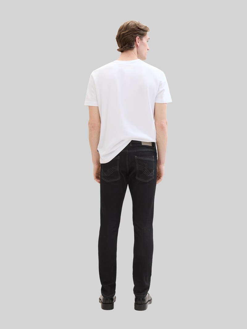Tom Tailor TTJOSH REGULAR SLIM Jeans - Clean Rinsed Blue Denim