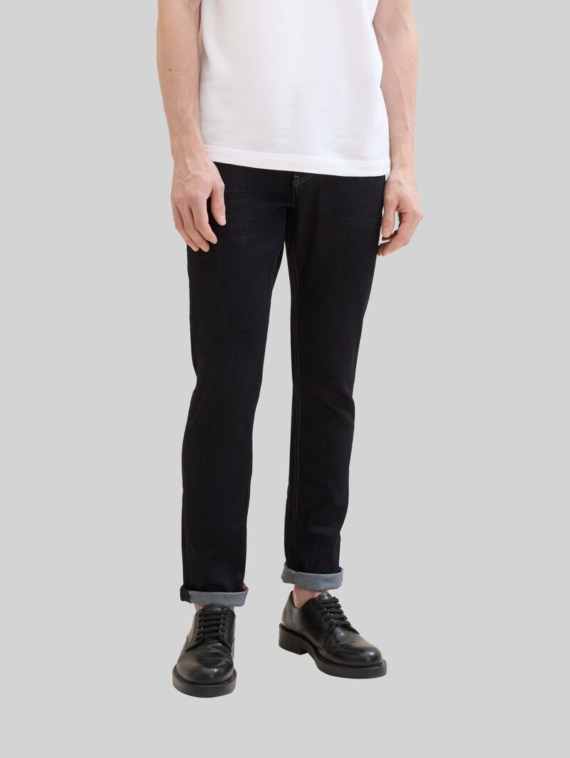 Tom Tailor TTJOSH REGULAR SLIM Jeans - Clean Rinsed Blue Denim