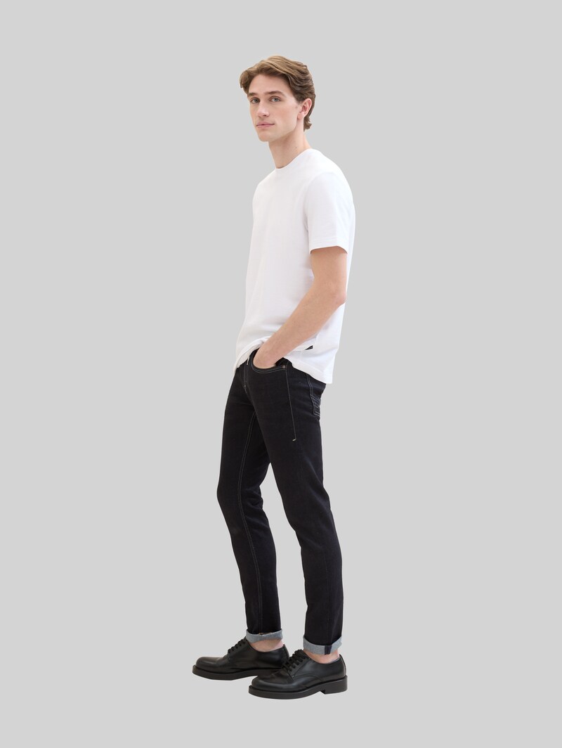 Tom Tailor TTJOSH REGULAR SLIM Jeans - Clean Rinsed Blue Denim