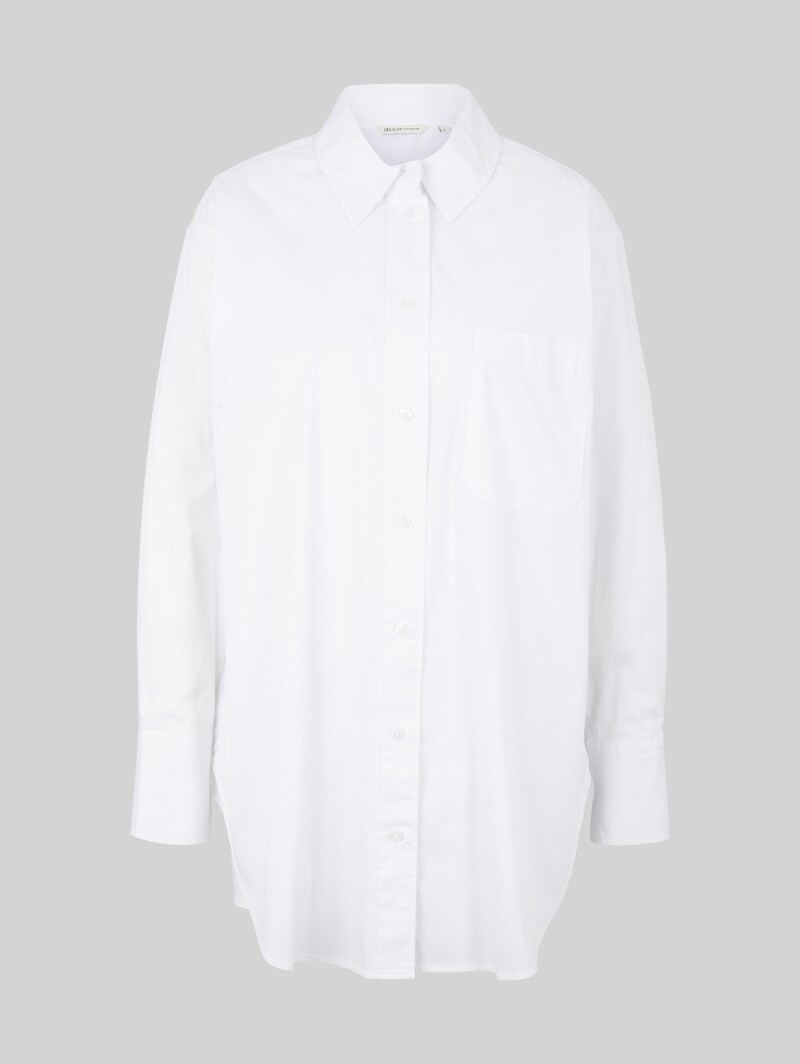 Tom Tailor Oversized Hemd - White