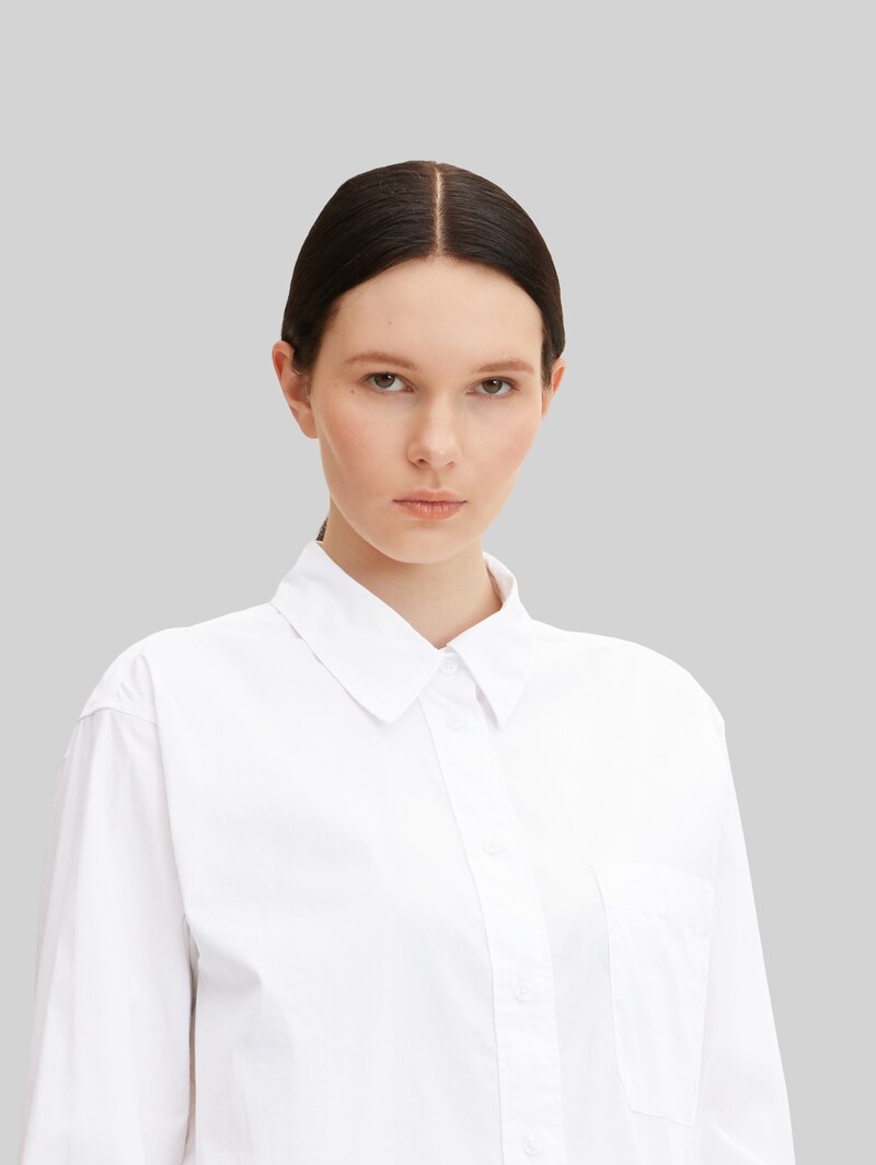 Tom Tailor Oversized Hemd - White