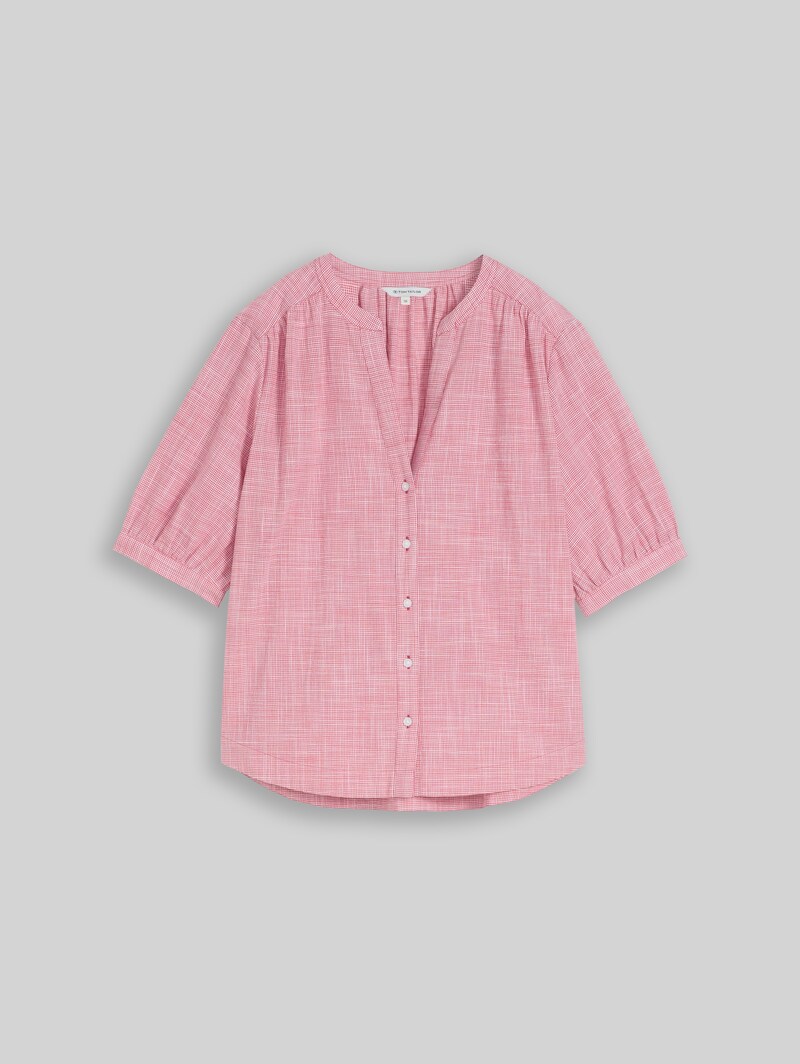 Tom Tailor Bluse aus Baumwolle - Cozy Pink