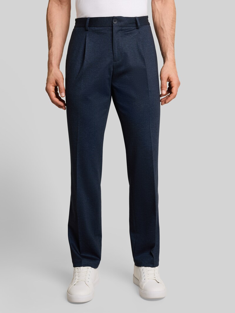 Tom Tailor Regular Fit Chino Hose - Navy Twill Melange