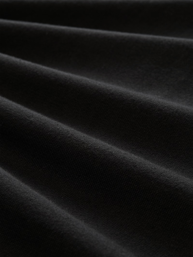 Tom Tailor Plus Size - Rollkragenpullover aus Baumwolle - Black