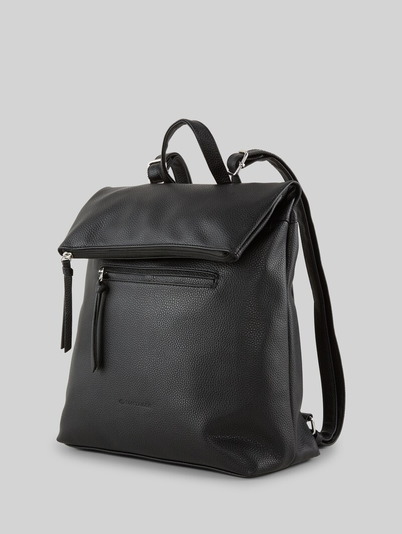 Tom Tailor TTTINNA Rucksack mit Umschlag - Schwarz / Black