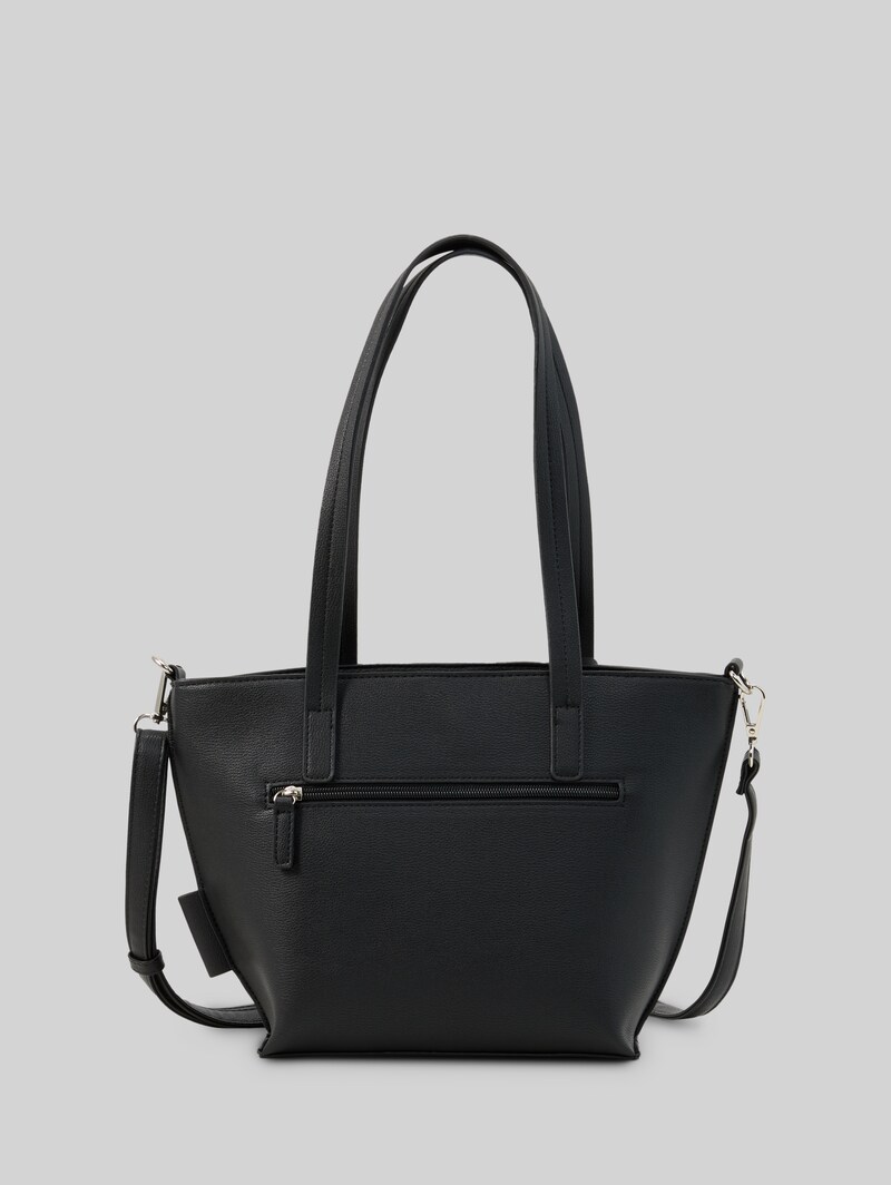 Tom Tailor TTAVRIL M Shopper mit Ziernaht - Schwarz / Black
