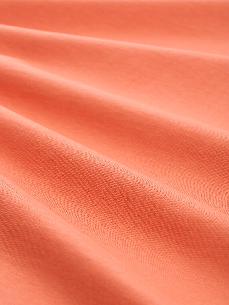 Tom Tailor T-Shirt mit Logo-Stickerei - Wild Coral
