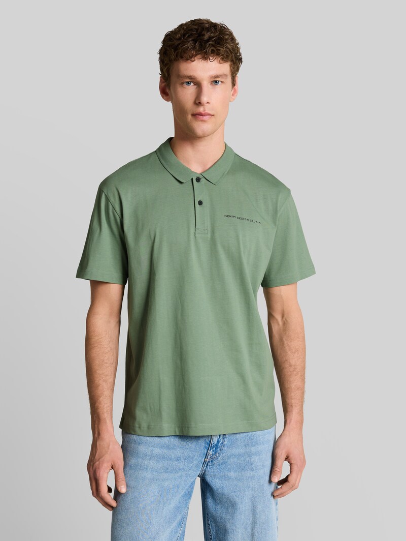 Tom Tailor Relaxed Fit Poloshirt aus Baumwolle - Sea Spray Tom Tailor Relaxed Fit Poloshirt aus Baumwolle - Sea Spray