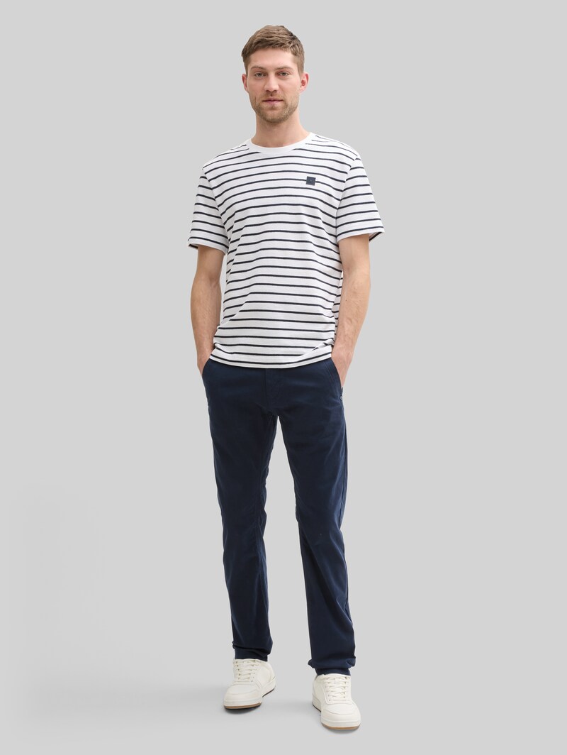 Tom Tailor Tapered Chino Hose - Sky Captain Blue