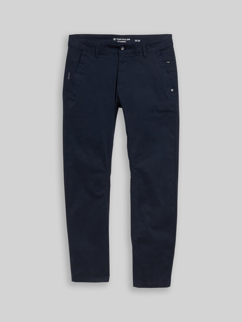 Tom Tailor Tapered Chino Hose - Sky Captain Blue