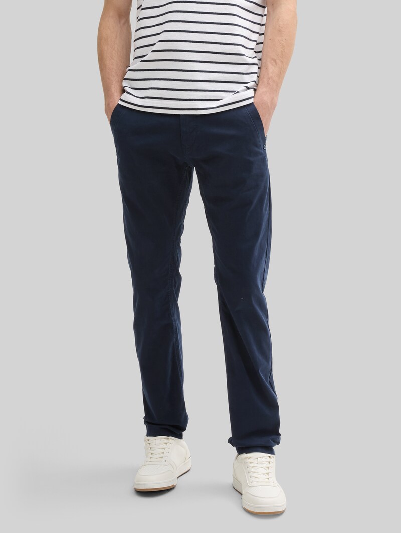 Tom Tailor Tapered Chino Hose - Sky Captain Blue