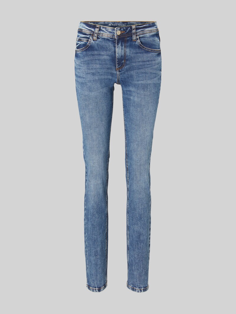 Tom Tailor TTALEXA STRAIGHT Jeans - Random Bleached Blue Denim