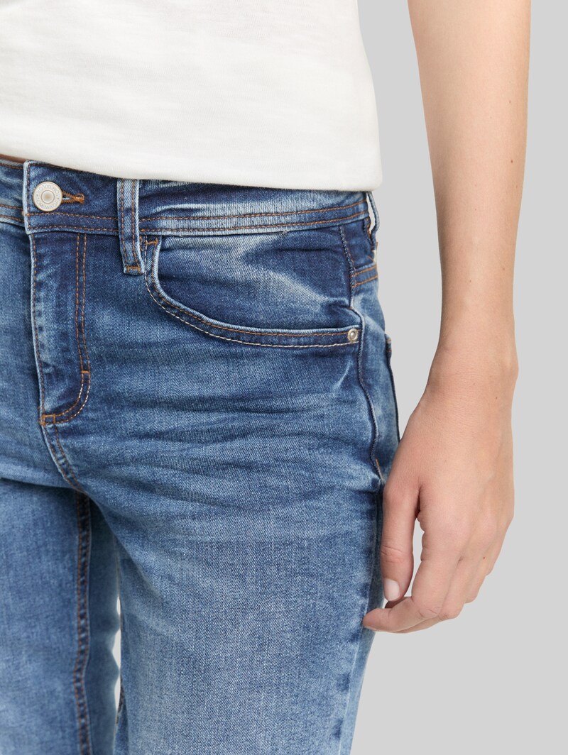 Tom Tailor TTALEXA STRAIGHT Jeans - Random Bleached Blue Denim