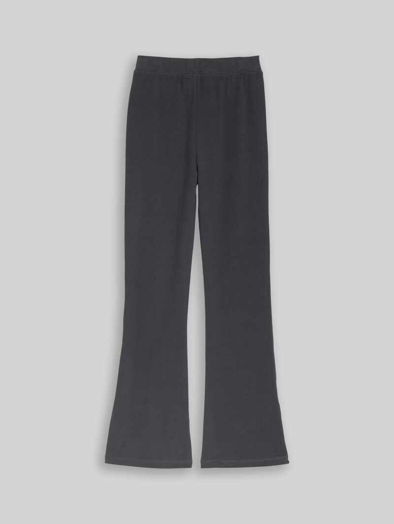 Tom Tailor Flared Leggings - Coal Grey Tom Tailor Flared Leggings - Coal Grey
