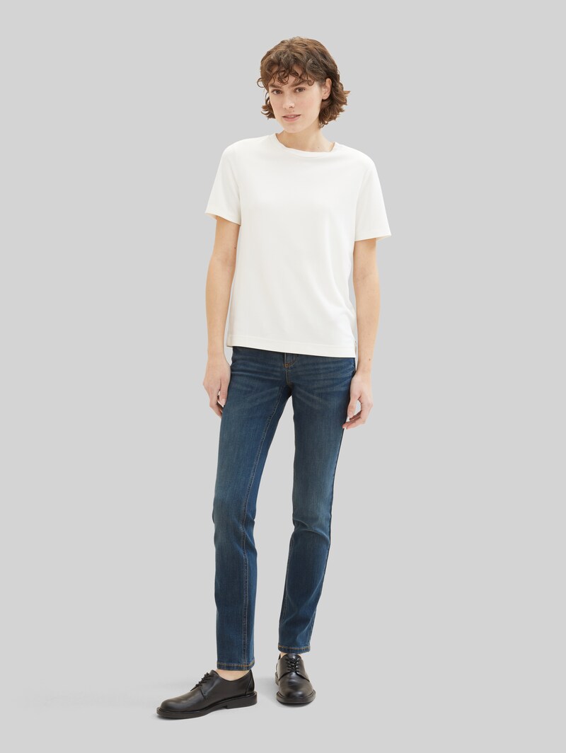 Tom Tailor TTALEXA STRAIGHT Jeans - Mid Stone Wash Denim