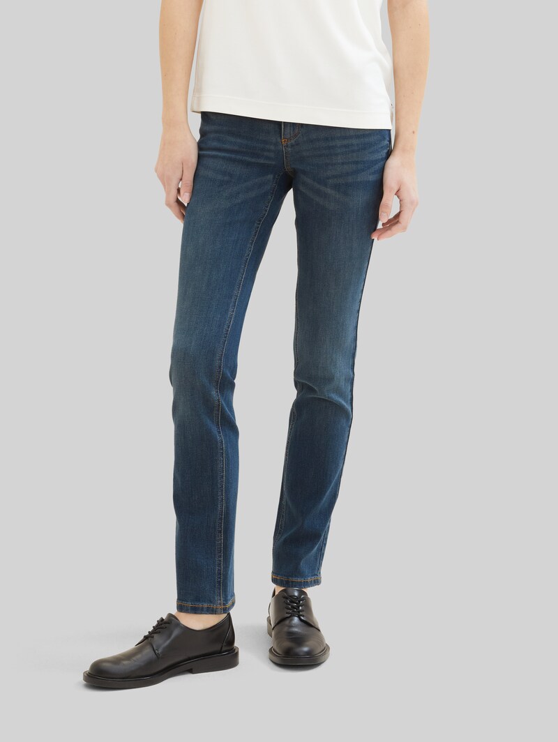 Tom Tailor TTALEXA STRAIGHT Jeans - Mid Stone Wash Denim