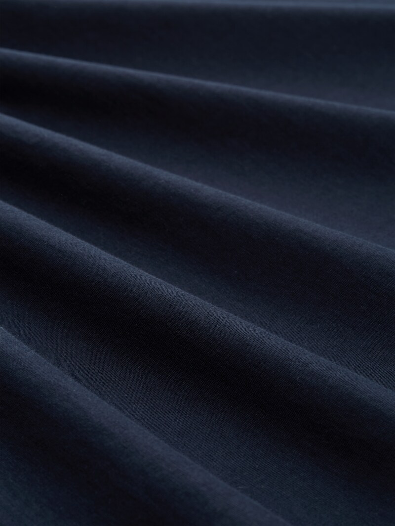 Tom Tailor T-Shirt mit Print - Sky Captain Blue