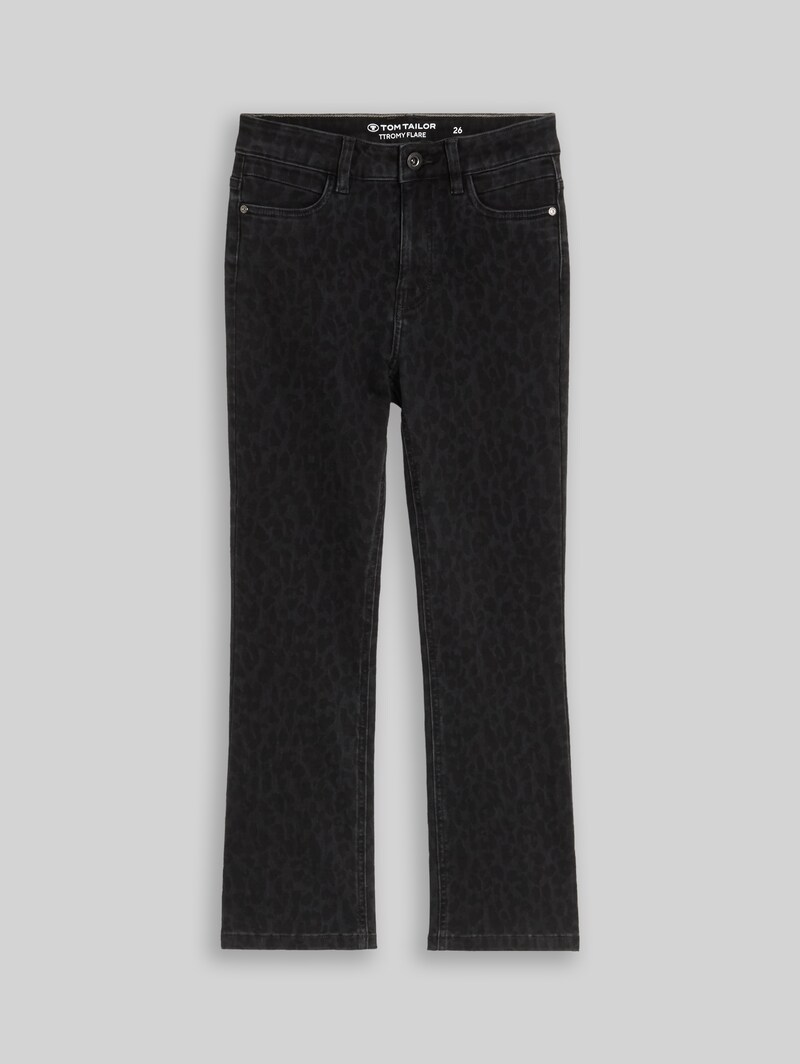 Tom Tailor TTROMY FLARE Jeans - Leo Denim Allover