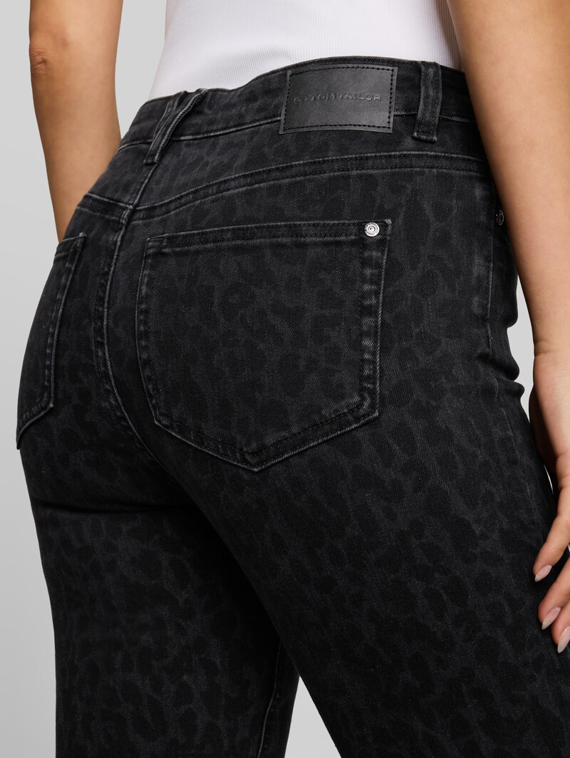 Tom Tailor TTROMY FLARE Jeans - Leo Denim Allover
