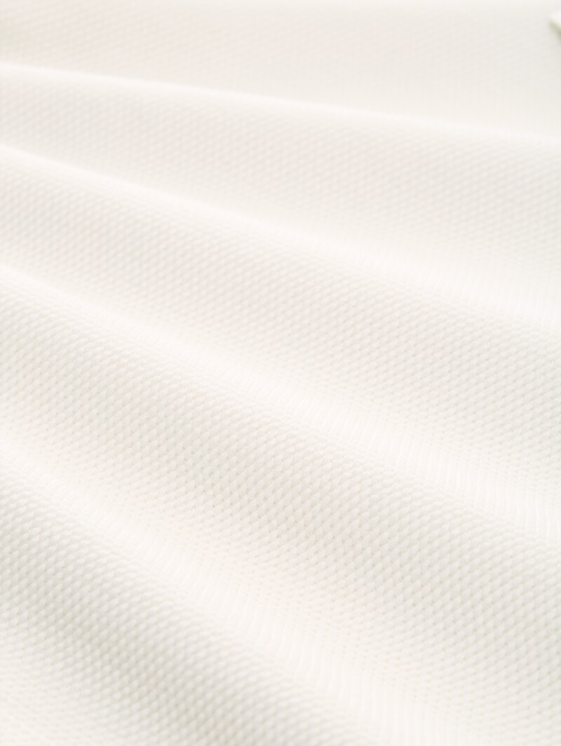 Tom Tailor Sweatshirt mit Stehkragen - Whisper White