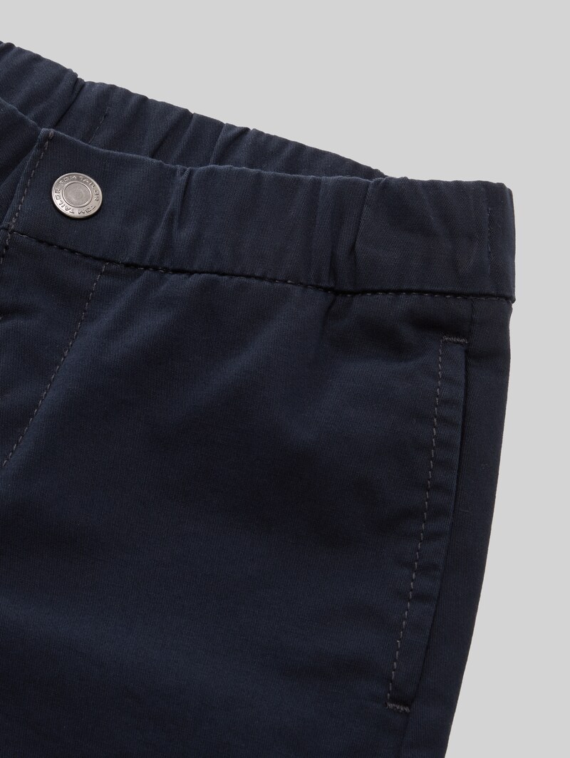 Tom Tailor Slim Chino Hose mit Stretch - Sky Captain Blue