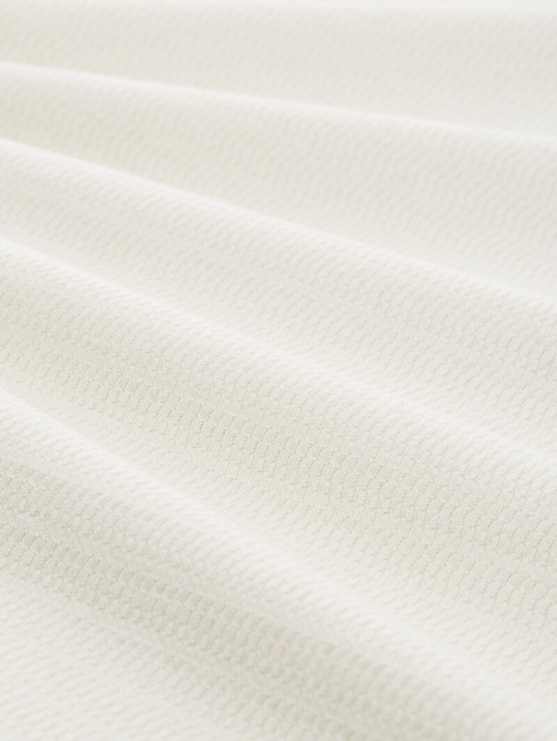 Tom Tailor Strickpullover aus Baumwolle - Wool White