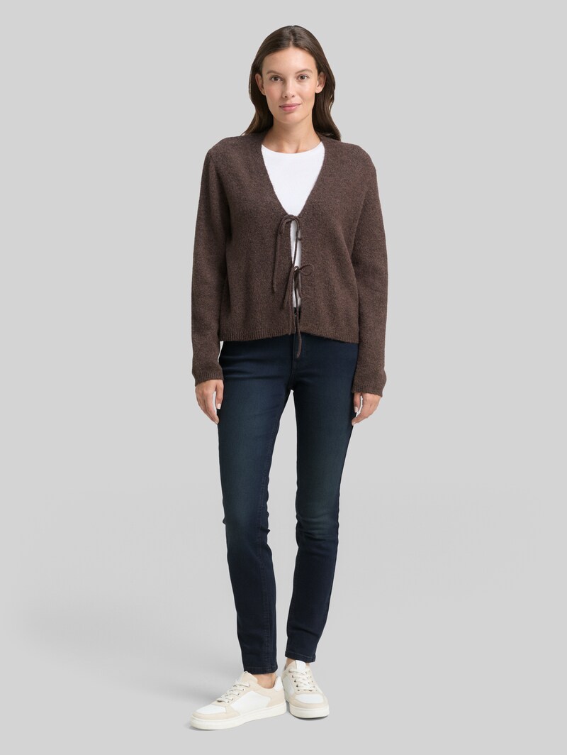 Tom Tailor TTLUCIE SKINNY Jeans - Blue Black Denim