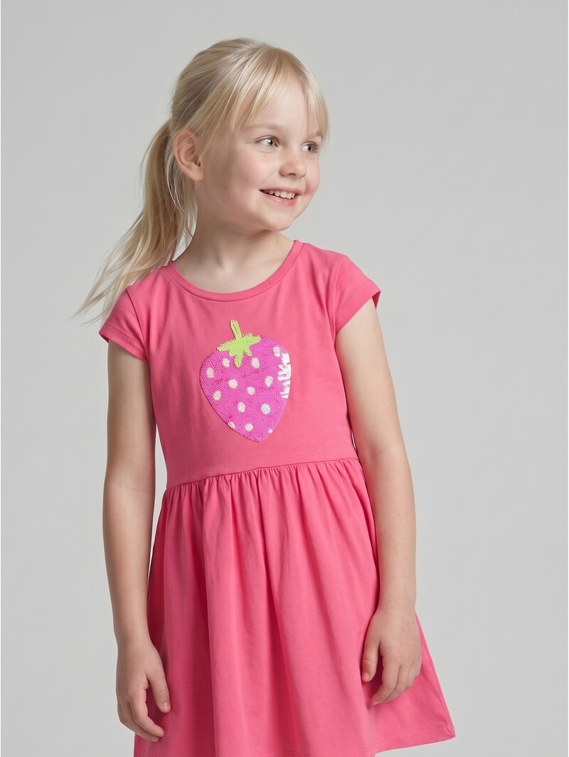 Tom Tailor Mini-Kleid mit Wendepailletten - Flashy Pink Tom Tailor Mini-Kleid mit Wendepailletten - Flashy Pink