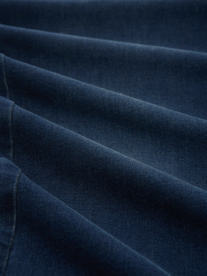 Tom Tailor TTLOTTE SLIM Jeans - Dark Stone Blue Black Denim