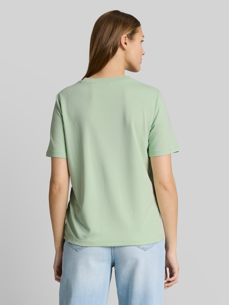 Tom Tailor Loose Fit T-Shirt - Light Matcha Green
