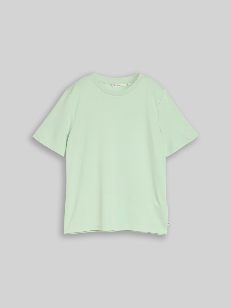Tom Tailor Loose Fit T-Shirt - Light Matcha Green
