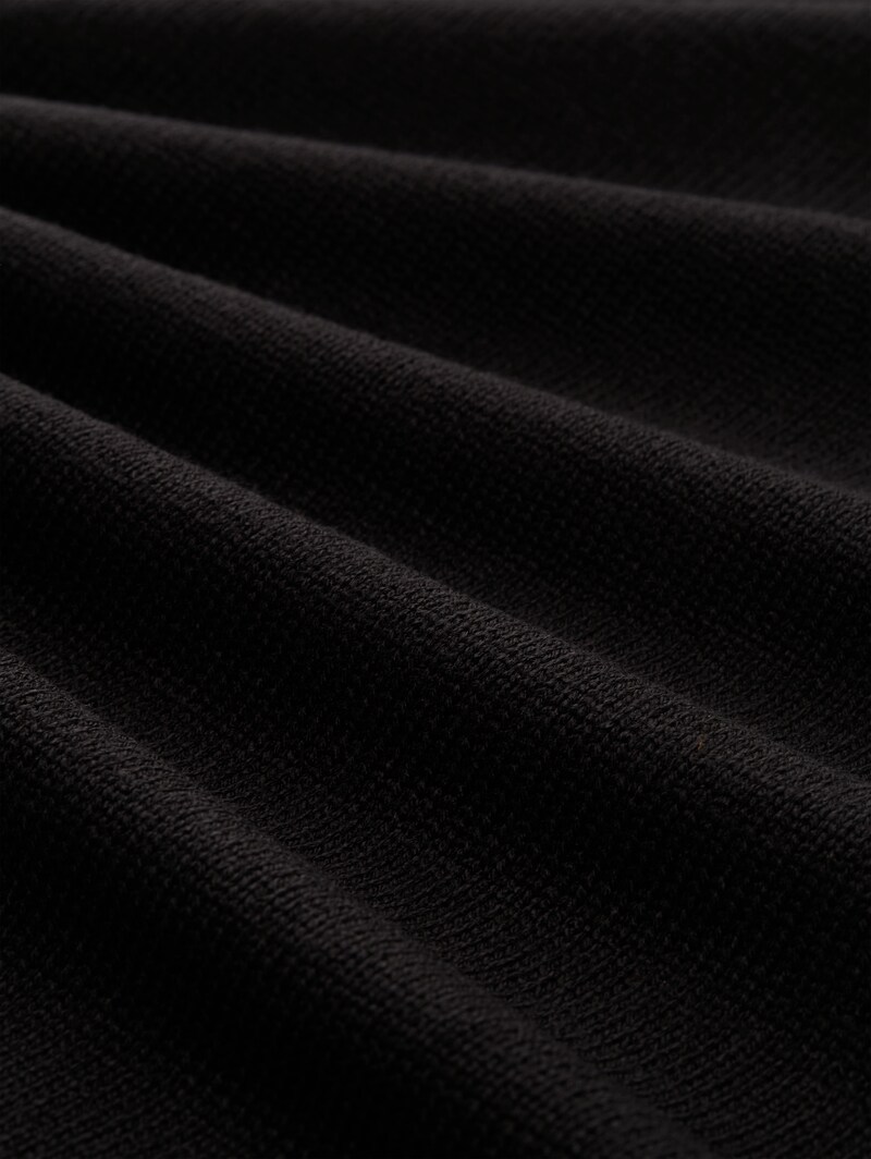 Tom Tailor Strickpullover mit Rundhalsausschnitt - Black