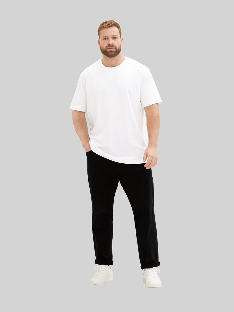 Tom Tailor Plus Size - T-Shirt im 2er-Pack - White Tom Tailor Plus Size - T-Shirt im 2er-Pack - White