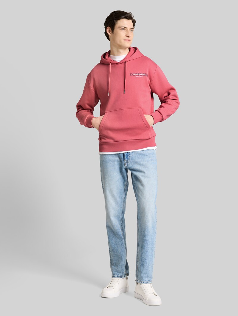 Tom Tailor Hoodie Sweatshirt mit Print - Baroque Rose