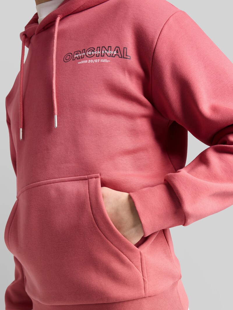 Tom Tailor Hoodie Sweatshirt mit Print - Baroque Rose