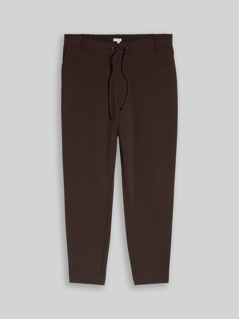 Tom Tailor Plus Size - Loose Fit Hose - Java Dark Brown